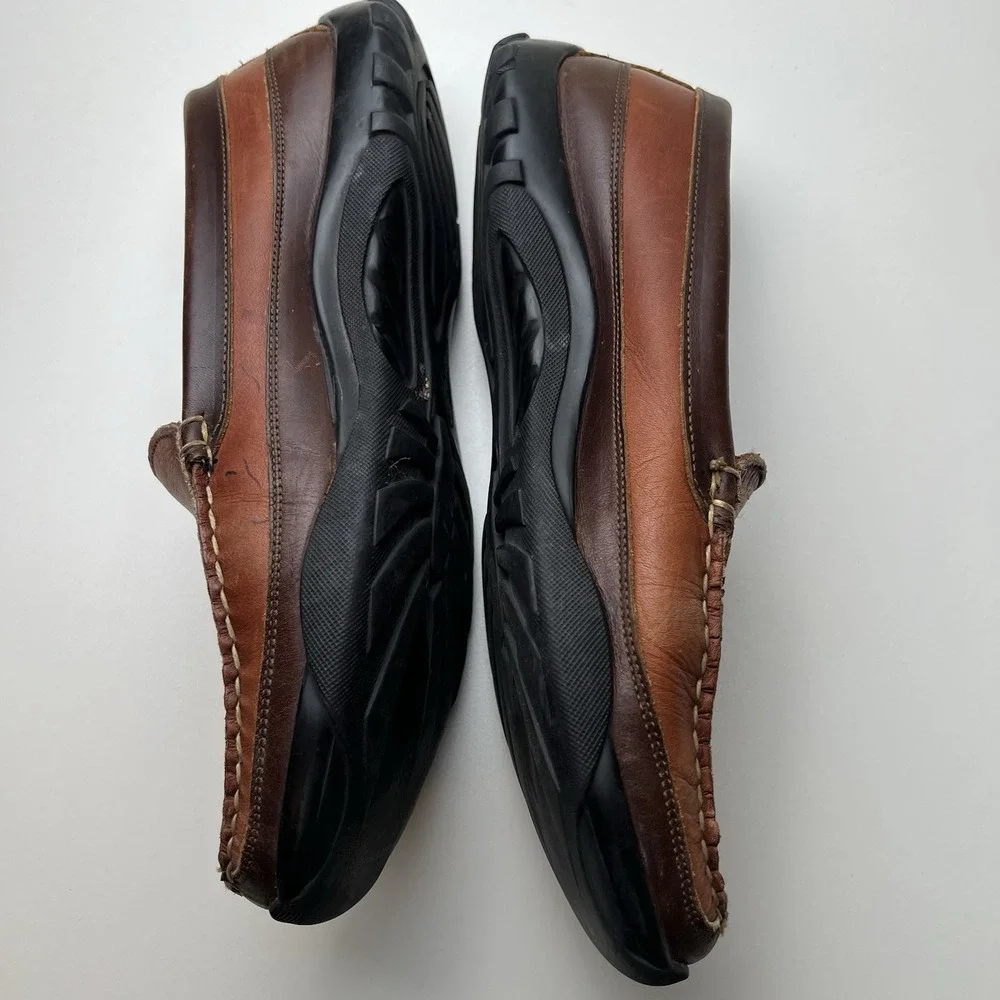 Allen Edmonds Brown Boulder Venetian Driving Moccasins 10.5 E